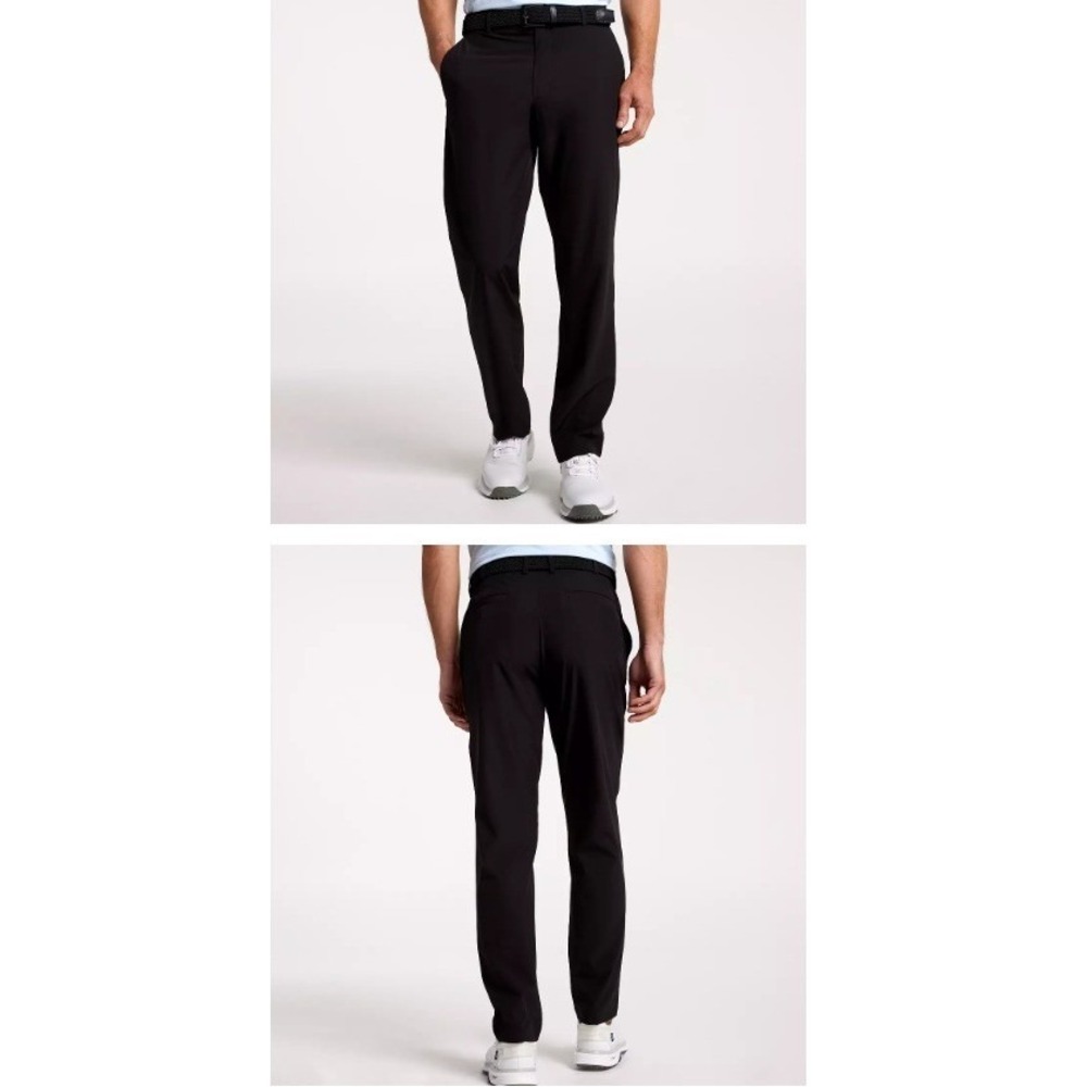 Walter Hagen Big & Tall‎ Black Straight Fit Pants Size 42x36 Perfect 11 NEW